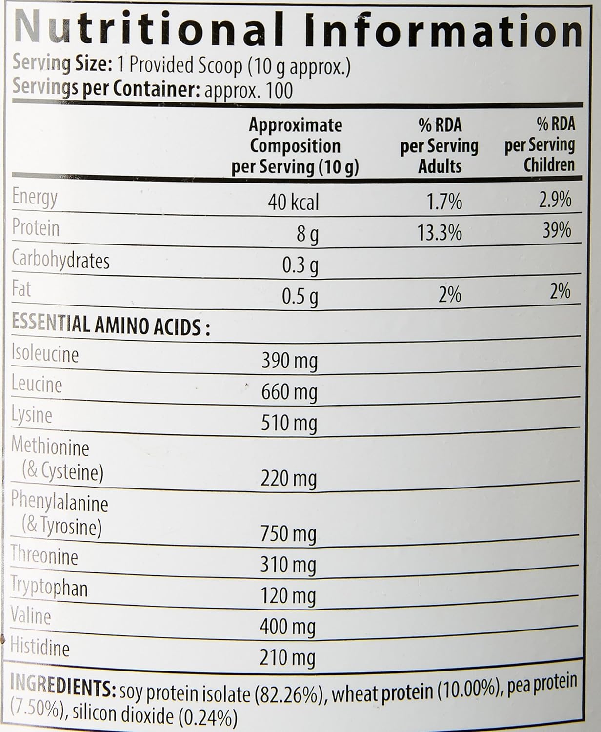 Nutrilite Plant Protein Powder for Daily Nutrition - Image 4