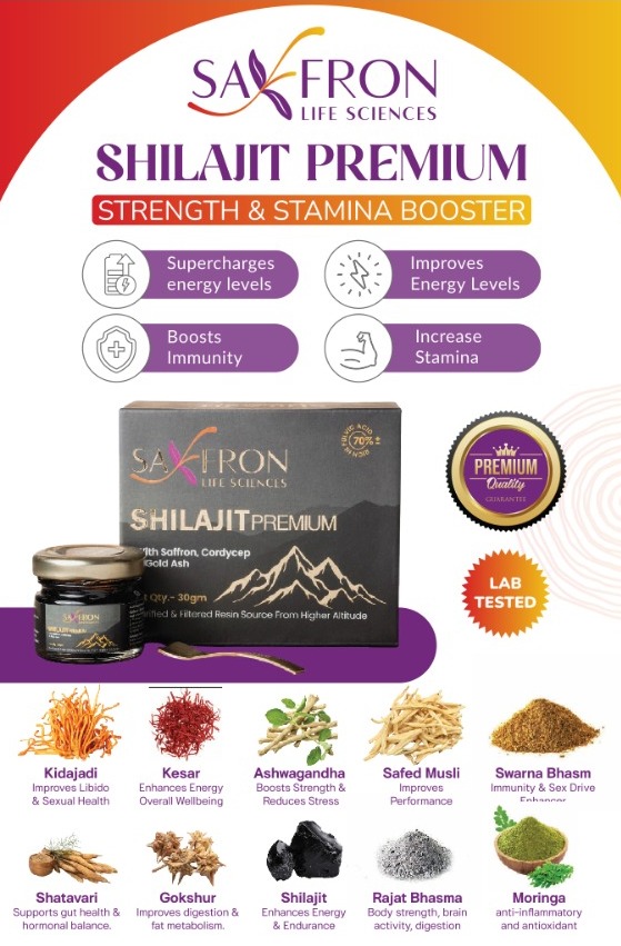 Saffron Life Sciences Shilajit – Strength & Stamina Booster - Image 5